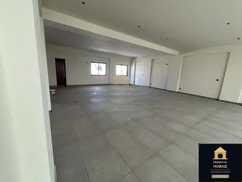 92 Sq. Yd. Commercial Retail Shop (Basement, Unit 1) on Zulfiqar Commercial For Rent in DHA Phase 8 Karachi — Property by Humaiz Architectural Asset