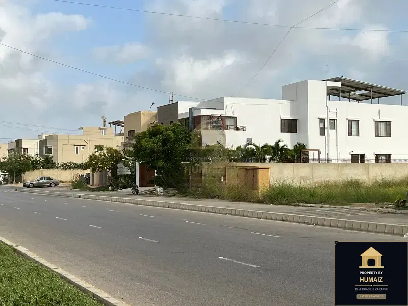 2,000 Sq. Yd. Residential Plot (West Open, Parcel 19) in Zone A For Sale in DHA Phase 8 Karachi — Photograph 2