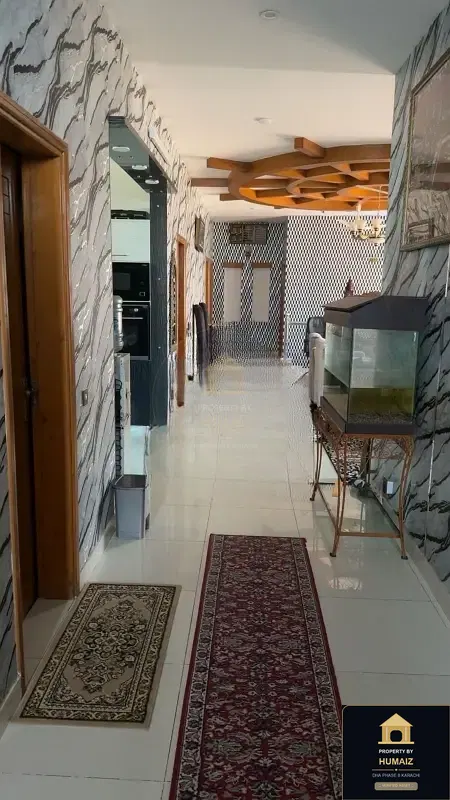500 Sq. Yd. 6-Bedroom Luxury Villa (Basement, 6 Bath, Residence 4) in Khayaban-e-Faisal For Sale in DHA Phase 8 Karachi — Photograph 3