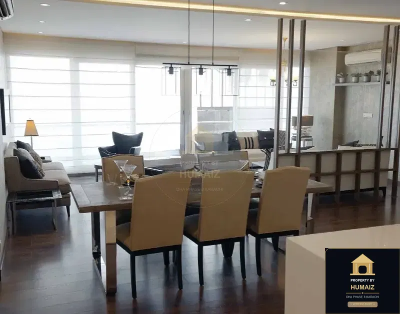 3-Bedroom Luxury Apartment (Private Pool, 3 Bath, Suite 3) at The Arkadians For Sale in DHA Phase 8 Karachi — Property by Humaiz Architectural Asset