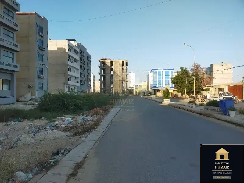 200 Sq. Yd. Commercial Plot (Corner, Parcel 1) in Khayaban-e-Sahil For Sale in DHA Phase 8 Karachi — Photograph 2