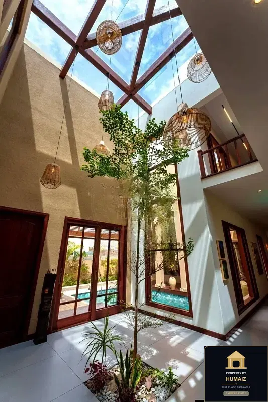 1,000 Sq. Yd. 6-Bedroom Luxury Villa (West Open, 6 Bath, Residence 5) on Zulfiqar Commercial For Sale in DHA Phase 8 Karachi — Photograph 8