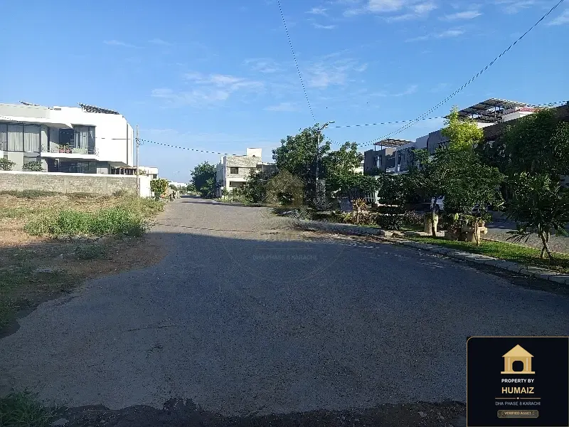 500 Sq. Yd. Residential Plot (Parcel 6) on Zulfiqar Commercial For Sale in DHA Phase 8 Karachi — Property by Humaiz Architectural Asset