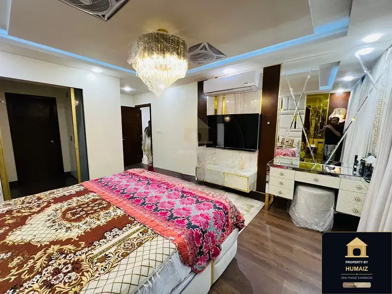 2-Bedroom Luxury Apartment (Private Pool, 3 Bath, Suite 8) at Reef Towers For Sale in DHA Phase 8 Karachi — Photograph 13