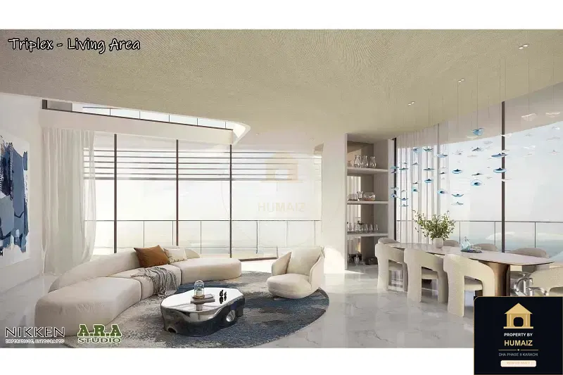 2-Bedroom Luxury Apartment (Sea Facing, 2 Bath, Suite 56) at HMR Waterfront For Sale in DHA Phase 8 Karachi — Photograph 17