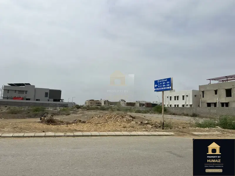 500 Sq. Yd. Residential Plot (West Open, Parcel 7) in Khayaban-e-Faisal For Sale in DHA Phase 8 Karachi — Photograph 4