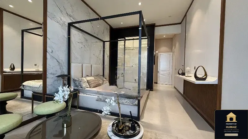 1-Bedroom Luxury Apartment (Sea Facing, 2 Bath, Suite 72) at HMR Waterfront For Sale in DHA Phase 8 Karachi — Photograph 14
