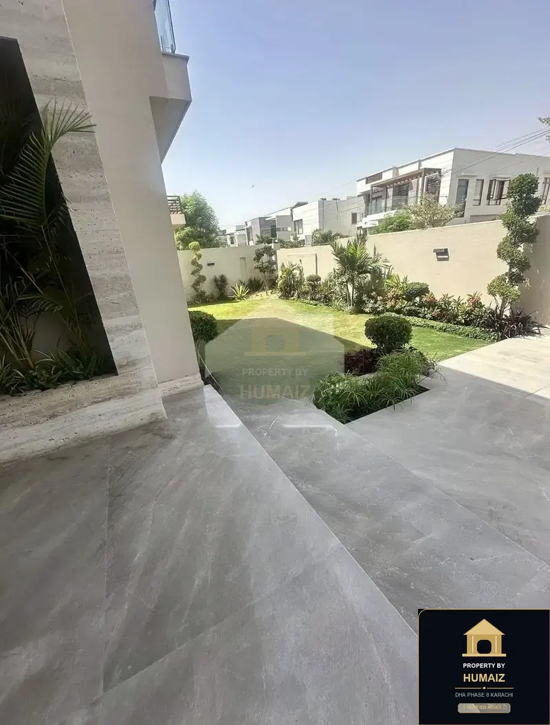 500 Sq. Yd. 6-Bedroom Luxury Villa (Basement, 6 Bath, Residence 3) in Zone A For Rent in DHA Phase 8 Karachi — Photograph 3