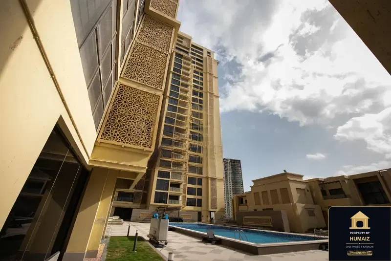 1-Bedroom Luxury Apartment (Sea Facing, 1 Bath, Suite 3) at Coral Towers For Sale in DHA Phase 8 Karachi — Photograph 11