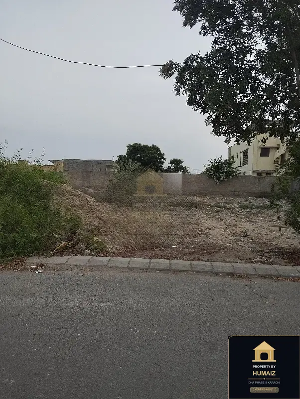 4,000 Sq. Yd. Residential Plot (West Open, Parcel 3) in Zone A For Sale in DHA Phase 8 Karachi — Photograph 3