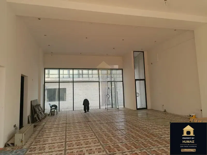 200 Sq. Yd. Commercial Retail Shop (Boulevard Facing, 5 Bath, Unit 2) on Zulfiqar Commercial For Rent in DHA Phase 8 Karachi — Property by Humaiz Architectural Asset