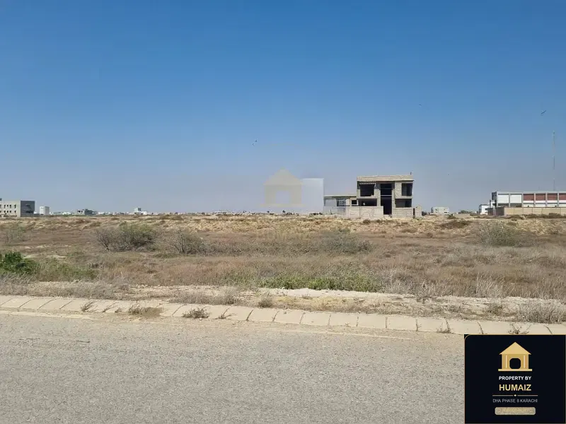 500 Sq. Yd. Residential Plot (Boulevard Facing, Parcel 4) on Zulfiqar Commercial For Sale in DHA Phase 8 Karachi — Property by Humaiz Architectural Asset