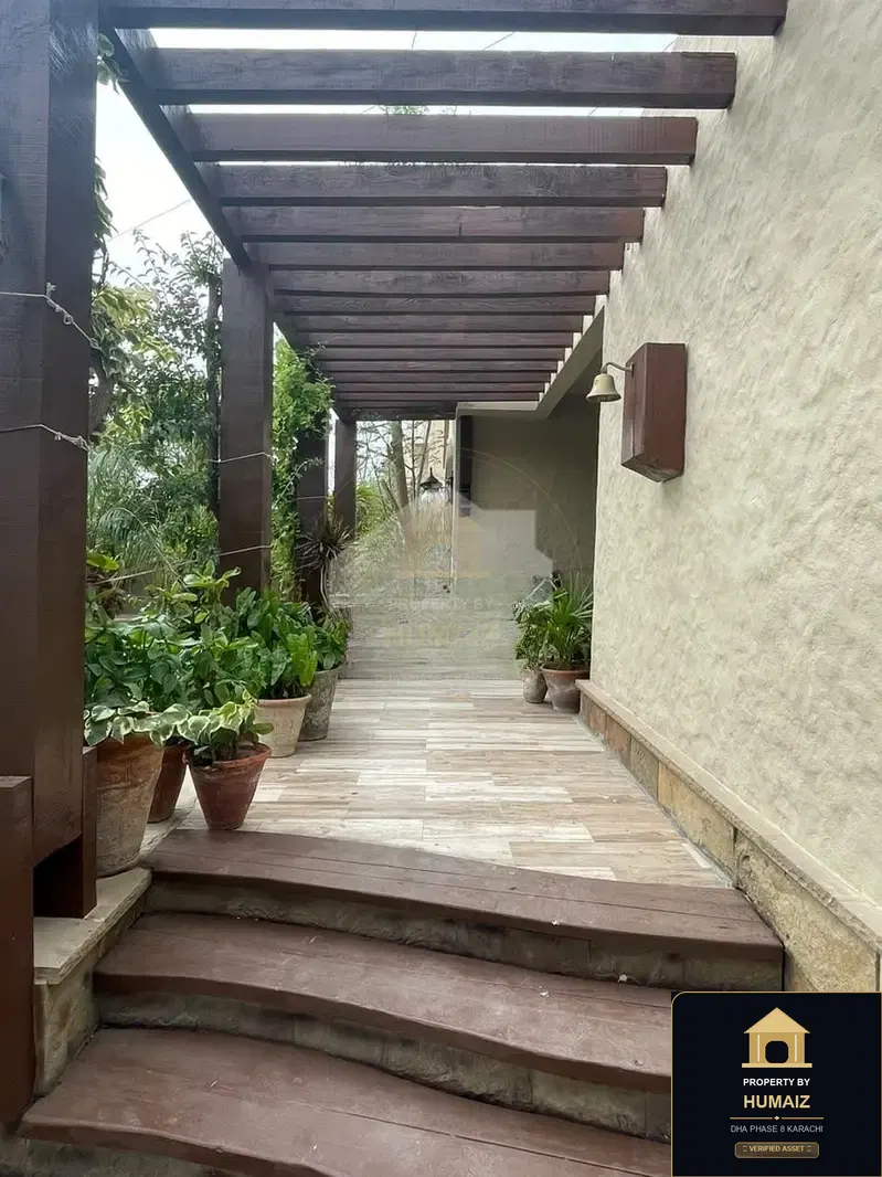 1,000 Sq. Yd. 6-Bedroom Luxury Villa (Private Pool, 6 Bath, Residence 16) in DHA Phase 8 For Rent in DHA Phase 8 Karachi — Property by Humaiz Architectural Asset