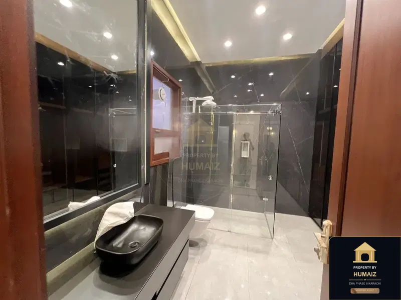 500 Sq. Yd. 6-Bedroom Luxury Villa (Basement, 6 Bath, Residence 2) in Khayaban-e-Tipu Sultan For Sale in DHA Phase 8 Karachi — Photograph 17