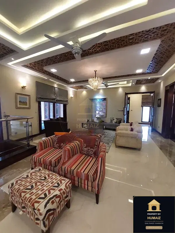 1,000 Sq. Yd. 6-Bedroom Luxury Villa (West Open, 6 Bath, Residence 8) in DHA Phase 8 For Rent in DHA Phase 8 Karachi — Photograph 6
