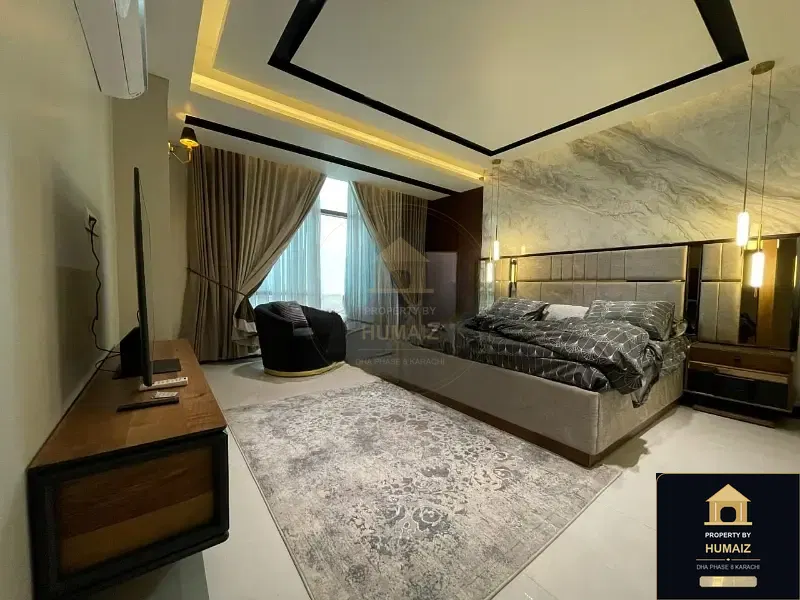 4-Bedroom Luxury Apartment (Sea Facing, 5 Bath, Suite 3) at The Views For Rent in DHA Phase 8 Karachi — Photograph 12