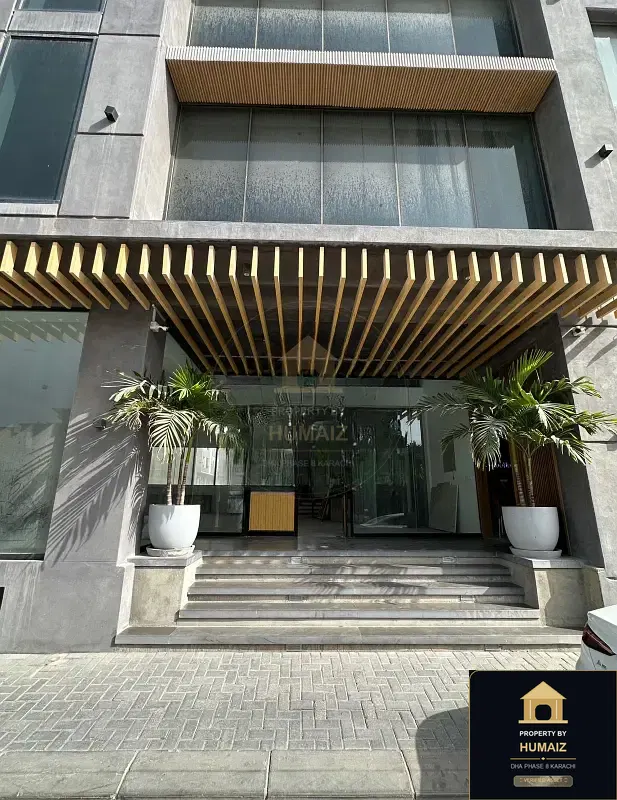 1,067 Sq. Yd. Commercial Retail Shop on Al-Murtaza Commercial For Rent in DHA Phase 8 Karachi — Property by Humaiz Architectural Asset