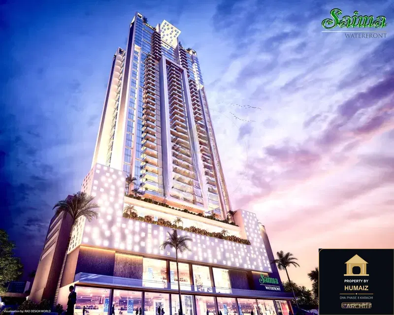 1-Bedroom Luxury Apartment (Sea Facing, 2 Bath, Suite 3) at HMR Waterfront For Sale in DHA Phase 8 Karachi — Photograph 10