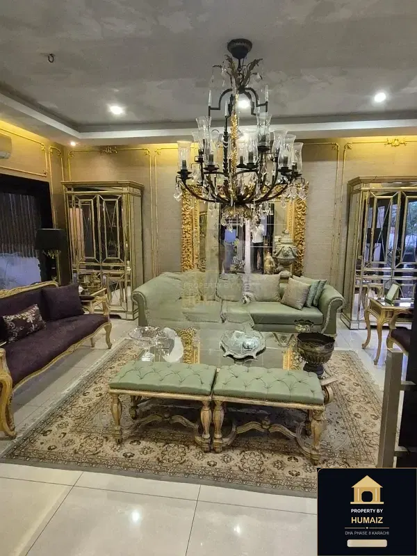 500 Sq. Yd. 5-Bedroom Luxury Villa (West Open, 5 Bath, Residence 51) in DHA Phase 8 For Sale in DHA Phase 8 Karachi — Photograph 2