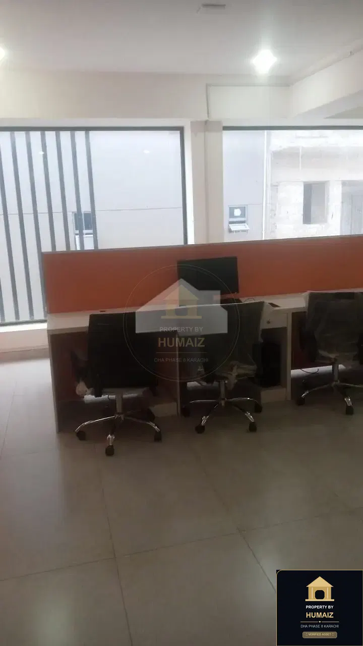 113 Sq. Yd. Corporate Office Space (Brand New, Unit 2) in DHA Phase 8 For Rent in DHA Phase 8 Karachi — Property by Humaiz Architectural Asset