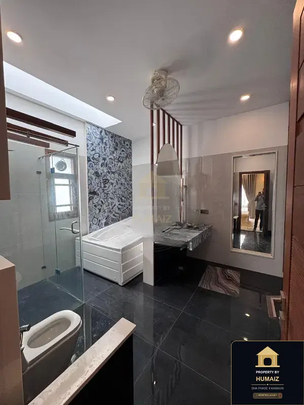 500 Sq. Yd. 5-Bedroom Luxury Villa (West Open, 6 Bath, Residence 1) in Khayaban-e-Faisal For Sale in DHA Phase 8 Karachi — Photograph 19