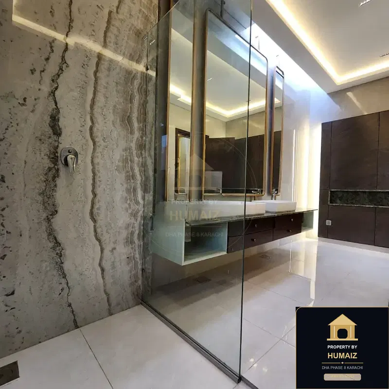 1,000 Sq. Yd. 6-Bedroom Luxury Villa (Private Pool, 7 Bath, Residence 3) in Zone A For Sale in DHA Phase 8 Karachi — Photograph 30