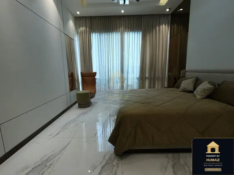 1-Bedroom Luxury Apartment (Private Pool, 2 Bath, Suite 55) at HMR Waterfront For Sale in DHA Phase 8 Karachi — Photograph 16