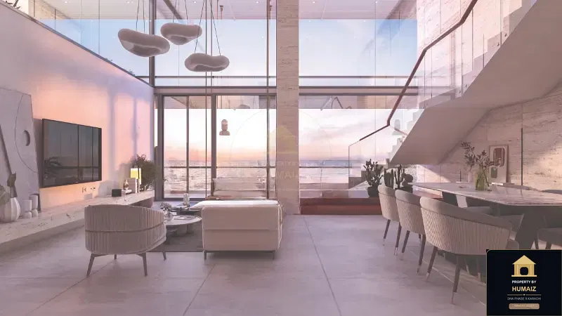 1-Bedroom Luxury Apartment (1 Bath, Suite 36) at HMR Waterfront For Sale in DHA Phase 8 Karachi — Photograph 8