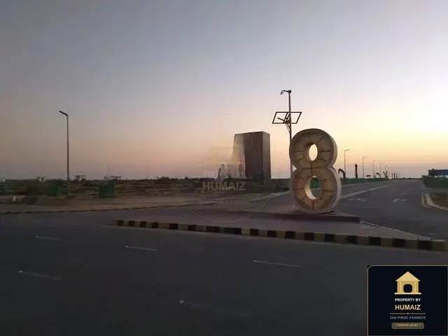 1,000 Sq. Yd. Commercial Plot on Khayaban-e-Ghalib For Sale in DHA Phase 8 Karachi — Property by Humaiz Architectural Asset