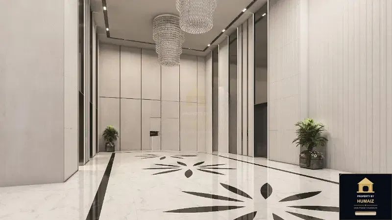 1-Bedroom Luxury Apartment (Sea Facing, 2 Bath, Suite 22) at HMR Waterfront For Sale in DHA Phase 8 Karachi — Photograph 9