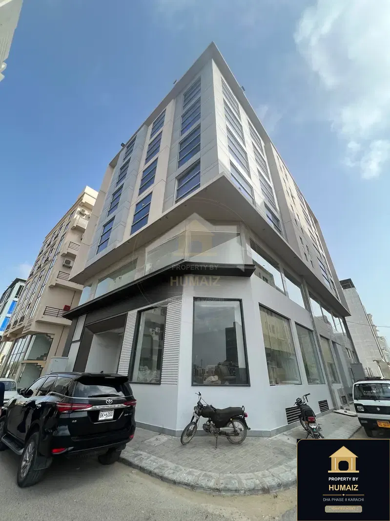 400 Sq. Yd. Commercial Building (Corner, Unit 5) on Al-Murtaza Commercial For Rent in DHA Phase 8 Karachi — Photograph 2