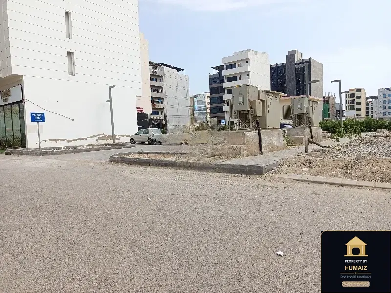 100 Sq. Yd. Commercial Plot (Parcel 8) on Zulfiqar Commercial For Sale in DHA Phase 8 Karachi — Photograph 9