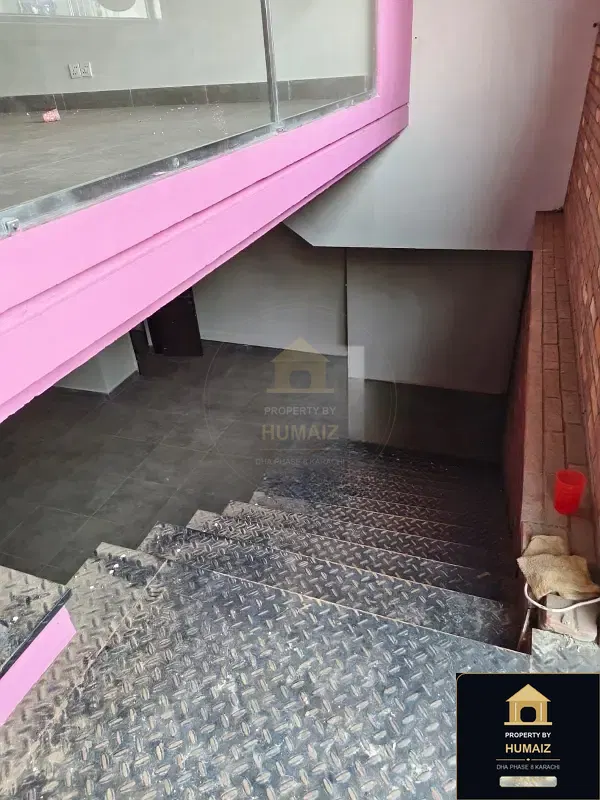 92 Sq. Yd. Commercial Retail Shop (Basement, 1 Bath, Unit 5) on Zulfiqar Commercial For Rent in DHA Phase 8 Karachi — Property by Humaiz Architectural Asset