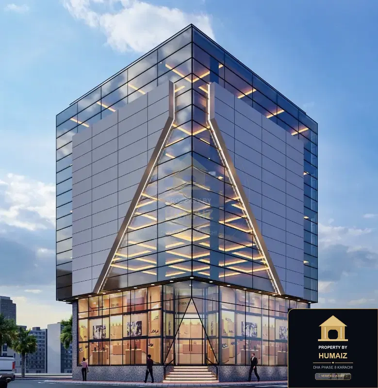 113 Sq. Yd. Corporate Office Space (Corner, 1 Bath, Unit 4) on Al-Murtaza Commercial For Sale in DHA Phase 8 Karachi — Photograph 5