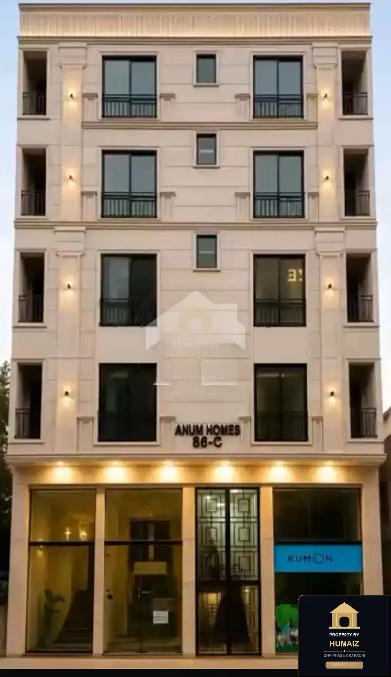 44 Sq. Yd. Commercial Retail Shop (Unit 1) on Al-Murtaza Commercial For Rent in DHA Phase 8 Karachi — Property by Humaiz Architectural Asset