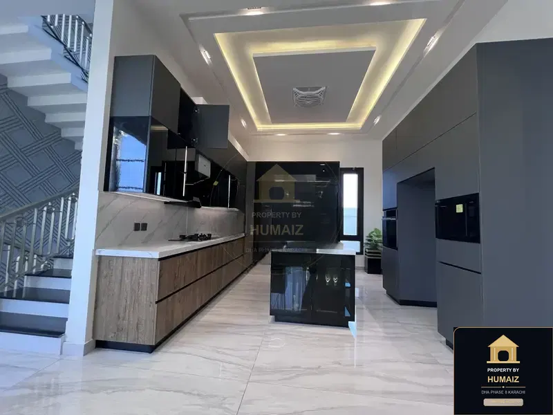 500 Sq. Yd. 7-Bedroom Luxury Villa in Khayaban-e-Iqbal For Sale in DHA Phase 8 Karachi — Property by Humaiz Architectural Asset