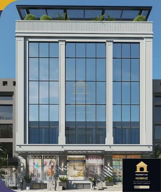 600 Sq. Yd. Commercial Building on Beach Avenue For Sale in DHA Phase 8 Karachi — Photograph 3