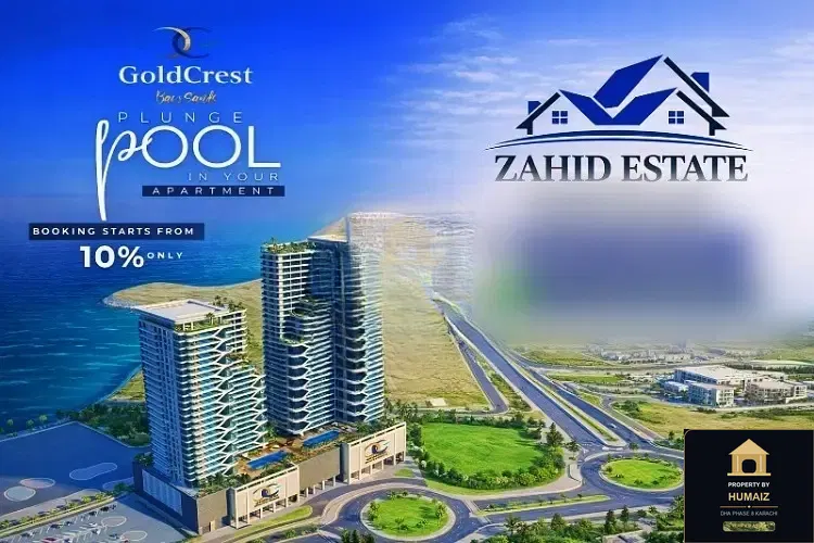 2-Bedroom Luxury Apartment (Sea Facing, 2 Bath, Suite 27) at HMR Waterfront For Sale in DHA Phase 8 Karachi — Property by Humaiz Architectural Asset
