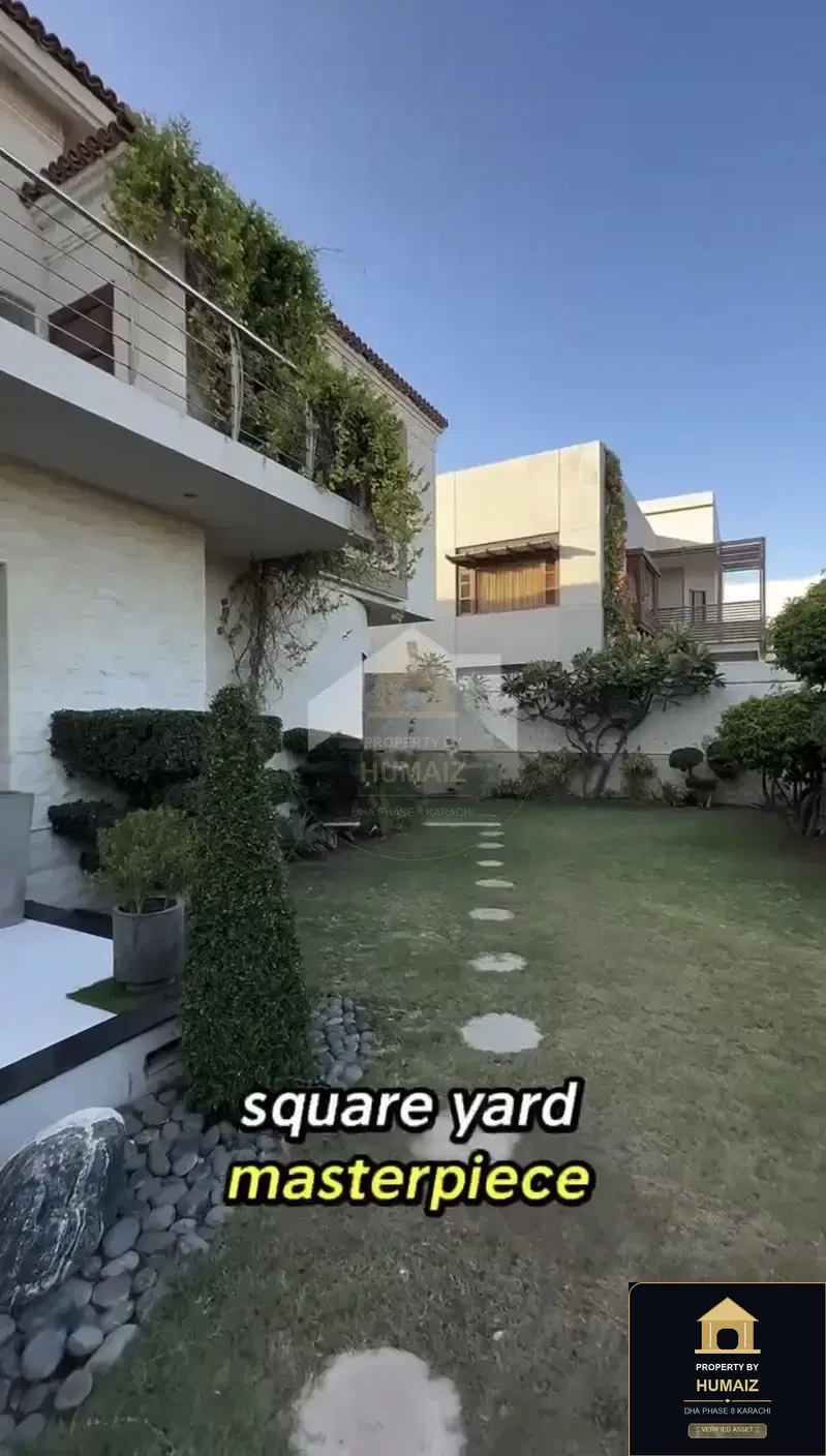 1,000 Sq. Yd. 8-Bedroom Luxury Villa in Zone A For Sale in DHA Phase 8 Karachi — Photograph 4