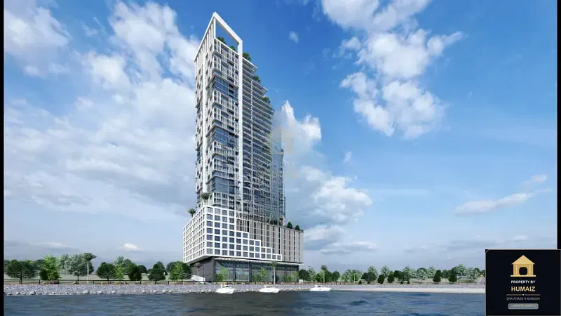 1-Bedroom Luxury Apartment (Sea Facing, 2 Bath, Suite 2) at Tower A For Sale in DHA Phase 8 Karachi — Photograph 3