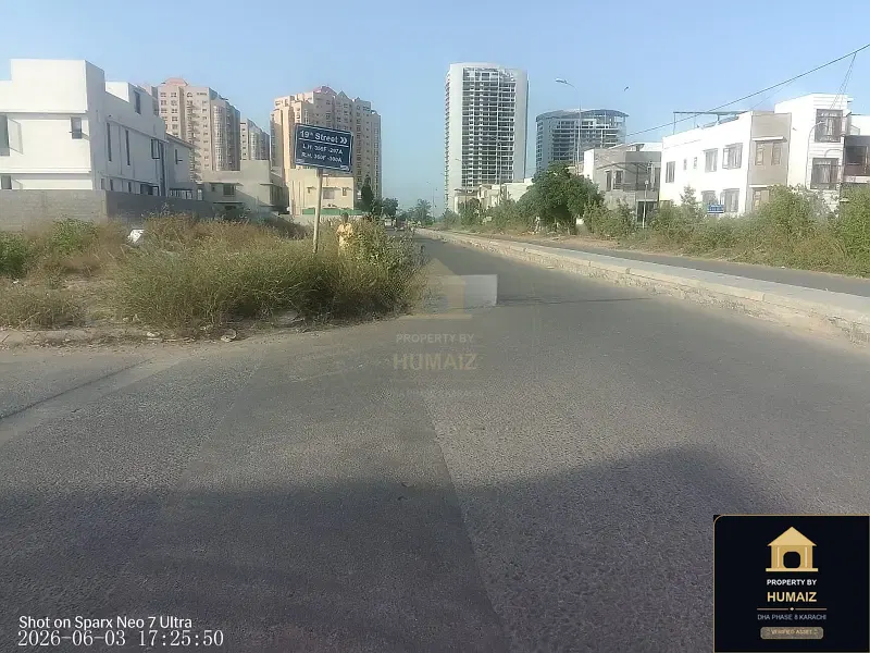 1,000 Sq. Yd. Residential Plot (West Open, Parcel 12) in DHA Phase 8 For Sale in DHA Phase 8 Karachi — Photograph 2