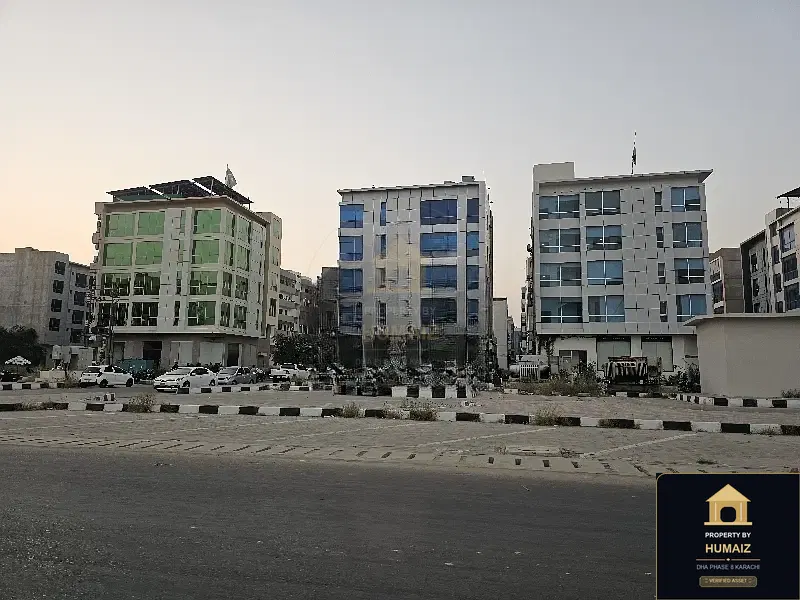 400 Sq. Yd. Commercial Plot (Basement, Parcel 2) on Al-Murtaza Commercial For Sale in DHA Phase 8 Karachi — Property by Humaiz Architectural Asset