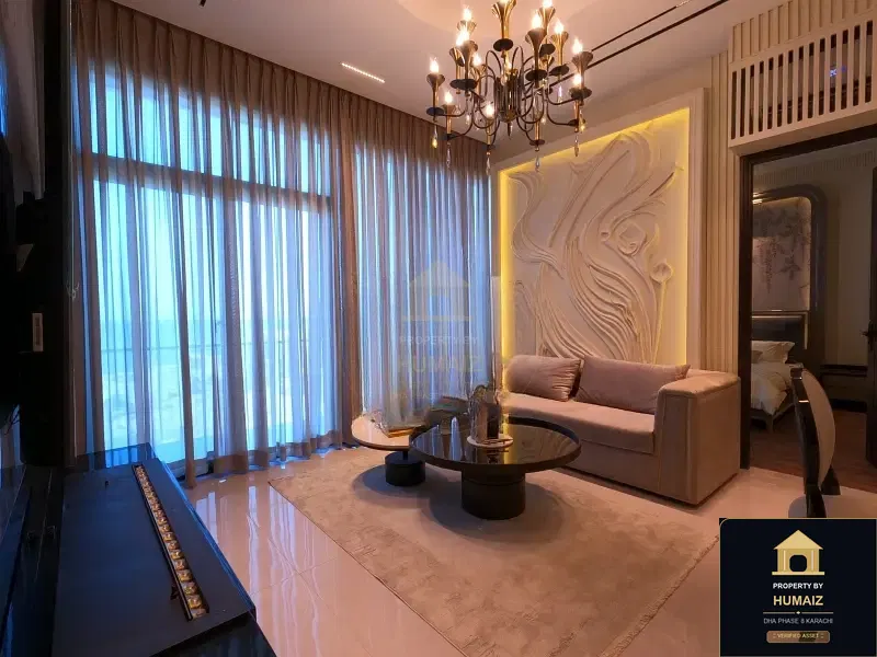 1-Bed Luxury Penthouse (Sea Facing, 1 Bath, Suite 1) at HMR Waterfront For Sale in DHA Phase 8 Karachi — Photograph 11