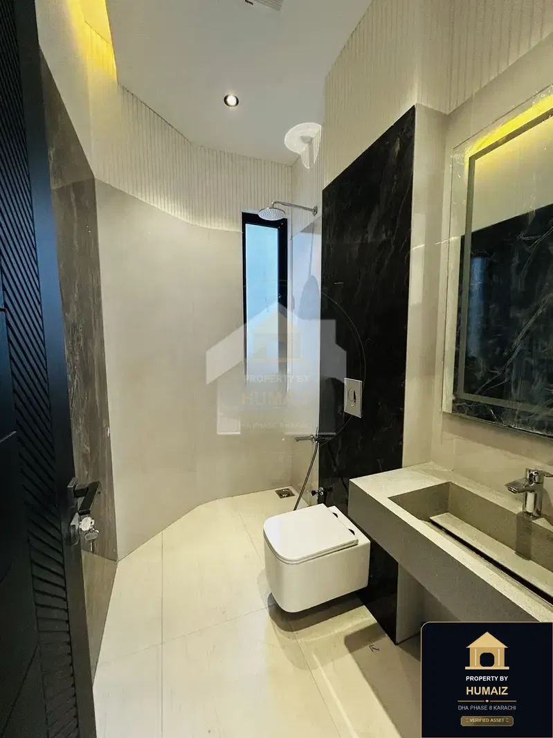 100 Sq. Yd. 4-Bedroom Luxury Villa on Creek Marina For Sale in DHA Phase 8 Karachi — Property by Humaiz Architectural Asset