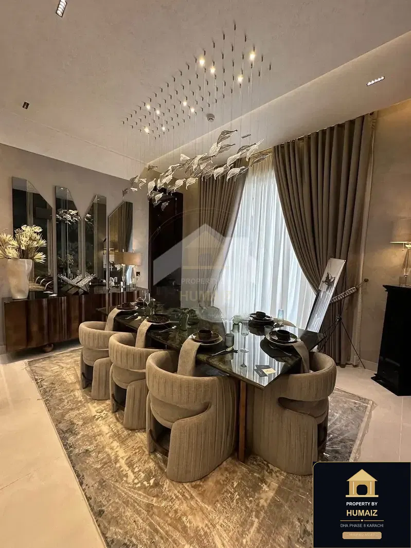 500 Sq. Yd. 5-Bedroom Luxury Villa (Basement, 6 Bath, Residence 2) in Zone A For Rent in DHA Phase 8 Karachi — Photograph 12