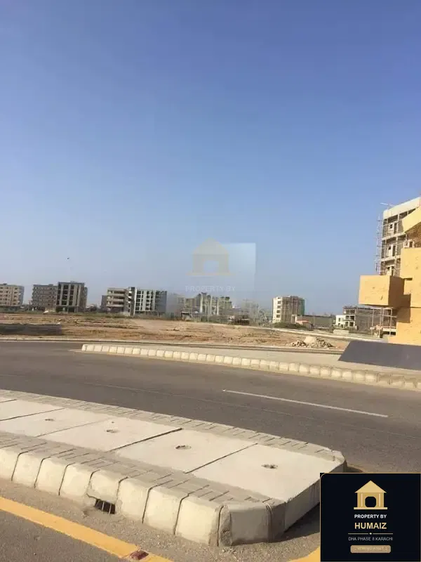 200 Sq. Yd. Commercial Plot (West Open, Parcel 2) in Khayaban-e-Sahil For Sale in DHA Phase 8 Karachi — Property by Humaiz Architectural Asset