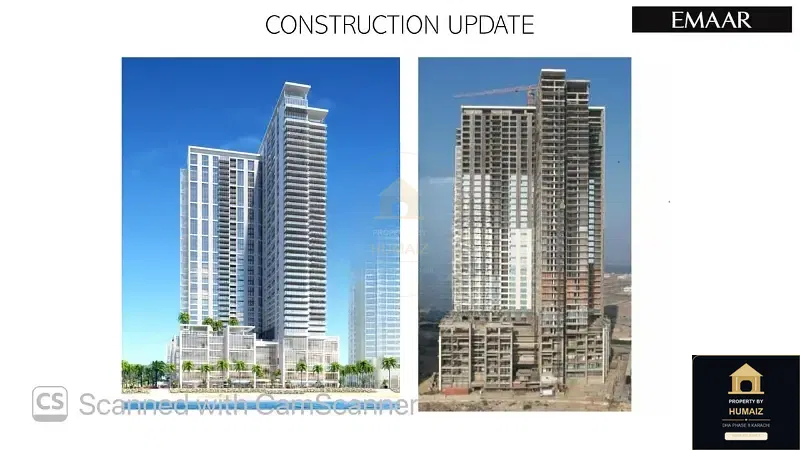 3-Bedroom Luxury Apartment (West Open, 5 Bath, Suite 15) at Panorama For Sale in DHA Phase 8 Karachi — Photograph 9