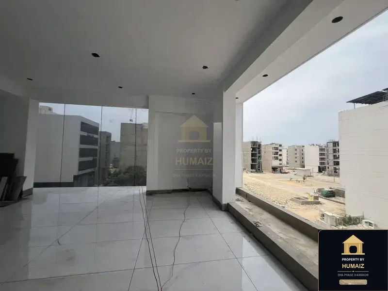 100 Sq. Yd. Commercial Building (Corner, Unit 6) on Zulfiqar Commercial For Rent in DHA Phase 8 Karachi — Property by Humaiz Architectural Asset