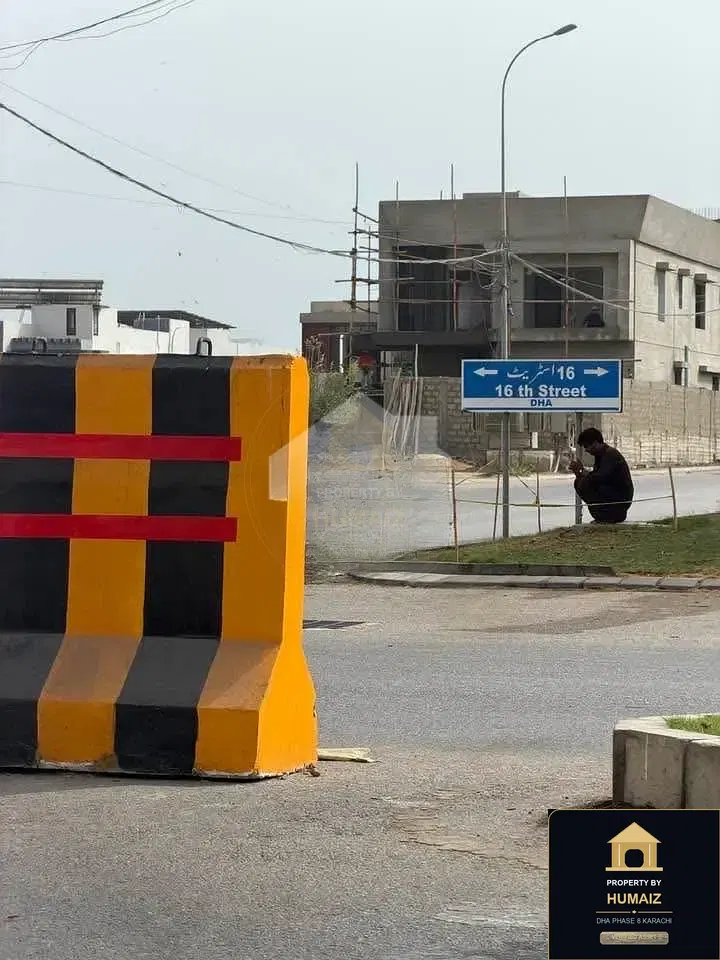 500 Sq. Yd. Residential Plot (Corner, Parcel 40) in Zone B For Sale in DHA Phase 8 Karachi — Property by Humaiz Architectural Asset