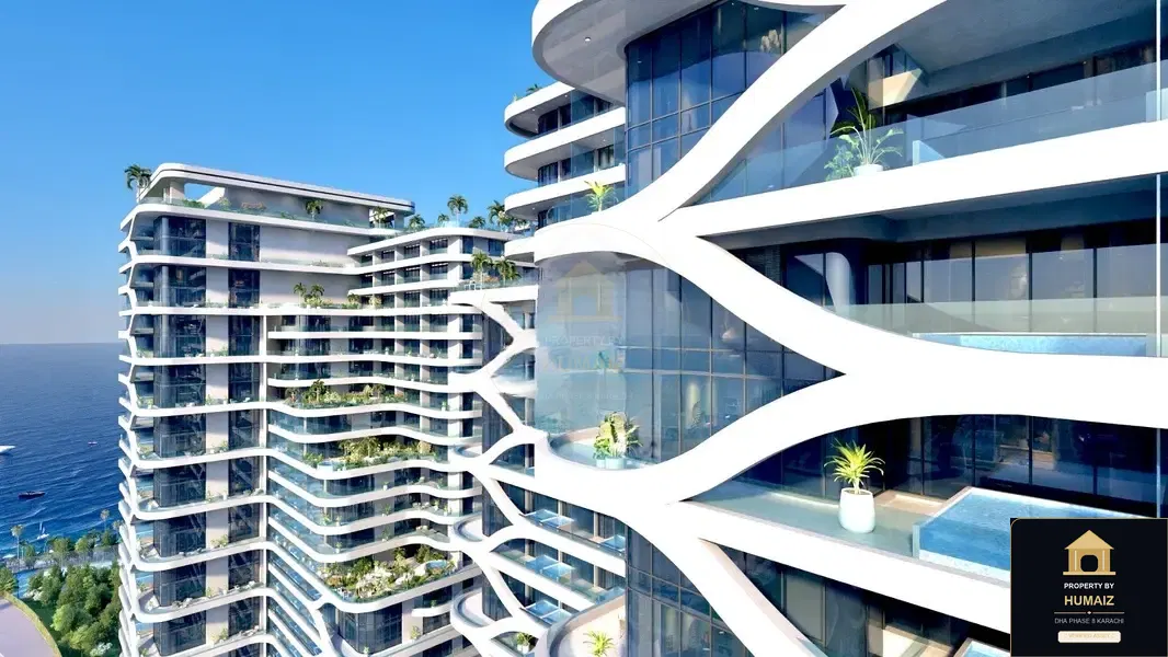 2-Bedroom Luxury Apartment (Private Pool, 3 Bath, Suite 9) at HMR Waterfront For Sale in DHA Phase 8 Karachi — Photograph 9